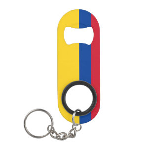 Porte-clé Décapsuleur Drapeau national de Colombie patriotique