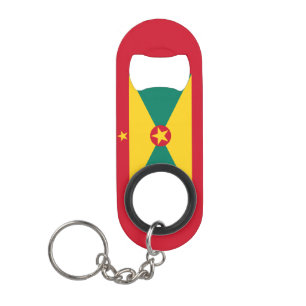 Porte-clé Décapsuleur Drapeau national de Grenade Patriotique
