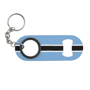 Porte-clé Décapsuleur Drapeau patriotique du Botswana