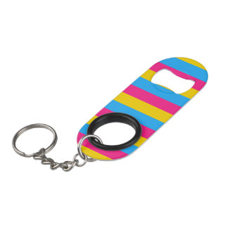 Porte-clé Décapsuleur Drapeau transexuel