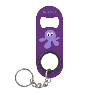 Porte-clé Décapsuleur Drôle Octopus personnalisé ouvre-bouteille monogra
