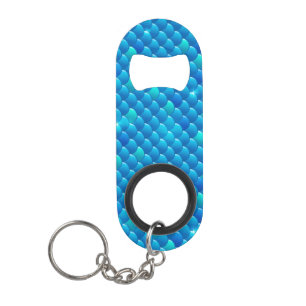 Porte-clé Décapsuleur échelles de poissons de rivière