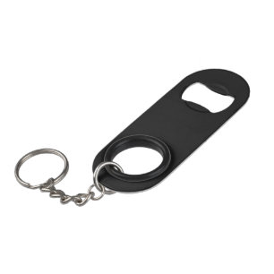 Porte-clé Décapsuleur Eerie Black Mini Bottle Opener avec Porte - clé