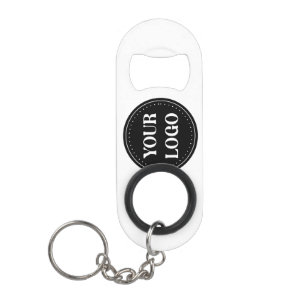 Porte-clé Décapsuleur élégant, contemporain, poli et personnalisable