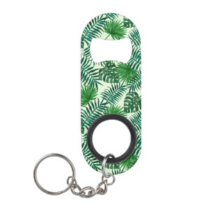 Porte-clé Décapsuleur Feuilles tropicaux