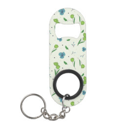 Porte-clé Décapsuleur Fleur Motif Printemps Floral