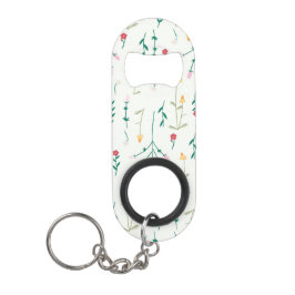 Porte-clé Décapsuleur Fleur Motif Printemps Floral