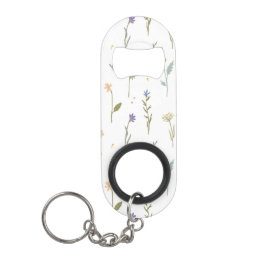 Porte-clé Décapsuleur Fleur Motif Printemps Floral