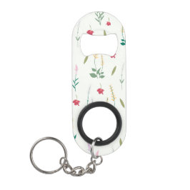 Porte-clé Décapsuleur Fleur Motif Printemps Floral