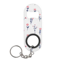 Porte-clé Décapsuleur Fleur Motif Printemps Floral