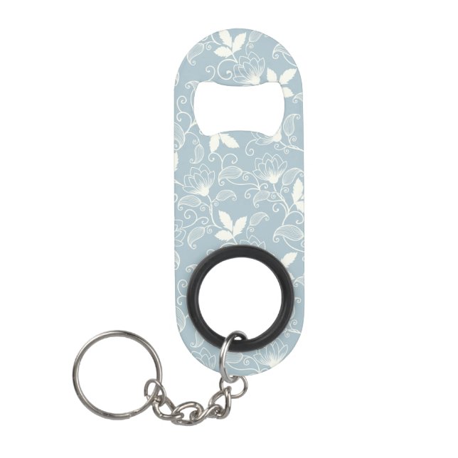 Porte-clé Décapsuleur Fleur Motif Printemps Floral (Devant)