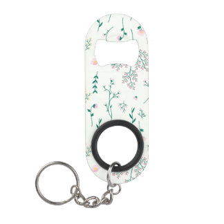 Porte-clé Décapsuleur Fleur Motif Printemps Floral