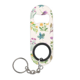 Porte-clé Décapsuleur Fleur Motif Printemps Floral