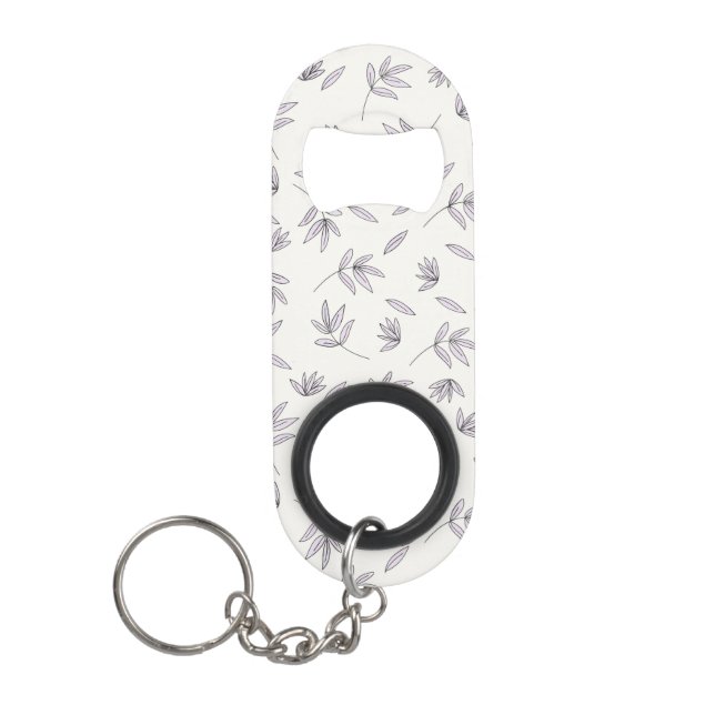 Porte-clé Décapsuleur Fleur Motif Printemps Floral (Devant)