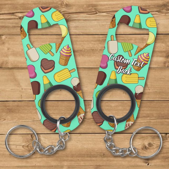 Porte-clé Décapsuleur Fond de glace (Créateur téléchargé)