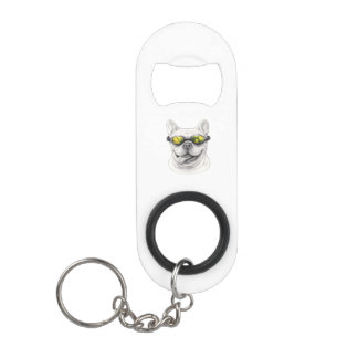 Porte-clé Décapsuleur French Bulldog Bottle Opener Keychain