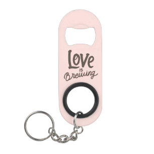 Porte-clé Décapsuleur l'amour brasse de la bière