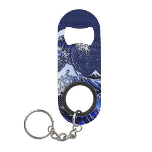 Porte-clé Décapsuleur Les styles modernes de grande vague de Hokusai
