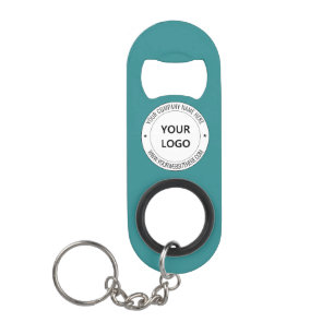Porte-clé Décapsuleur Logo de l'entreprise personnalisée - Porte - clé d