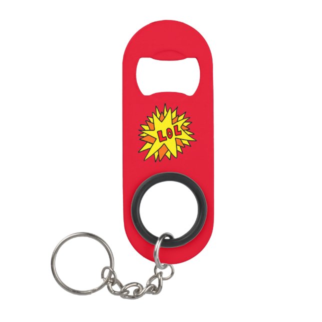Porte-clé Décapsuleur lol (Devant)