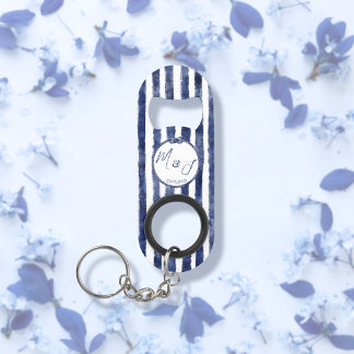 Porte-clé Décapsuleur Mariage nautique côtier