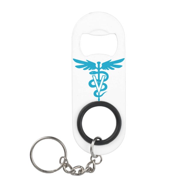 Porte-clé Décapsuleur Médecine vétérinaire (Devant)