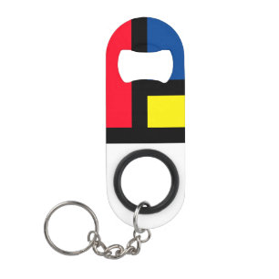 Porte-clé Décapsuleur Mondrien