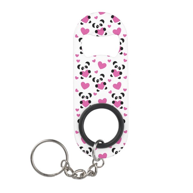 Porte-clé Décapsuleur Motif au jour de l'amour (Devant)