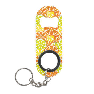 Porte-clé Décapsuleur Motif d'agrume