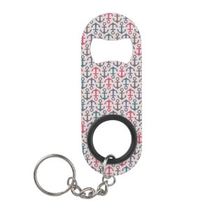 Porte-clé Décapsuleur Motif d'Ancre