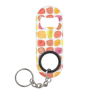 Porte-clé Décapsuleur Motif de fruit