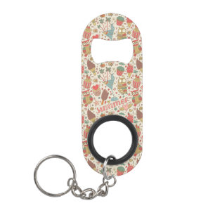 Porte-clé Décapsuleur Motif d'été avec la crème glacée