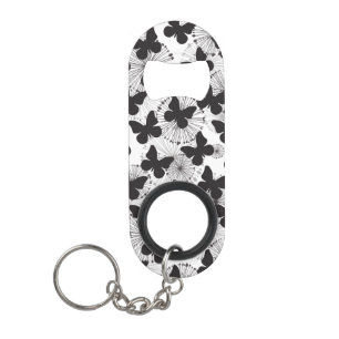 Porte-clé Décapsuleur motif d'un papillon