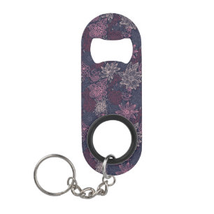 Porte-clé Décapsuleur Motif floral 4 3