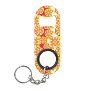 Porte-clé Décapsuleur Motif orange