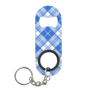 Porte-clé Décapsuleur Motif Tartan Brun Blanc yxm0uat9