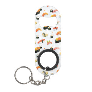 Porte-clé Décapsuleur Nourriture japonaise : Motif de sushi