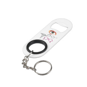 Porte-clé Décapsuleur Ophtalmologiste Optométriste Destinée Aux Yeux