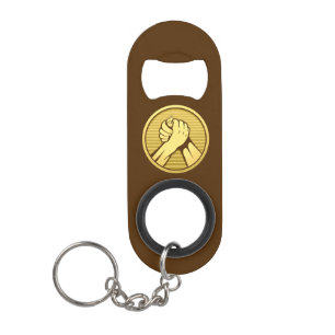 Porte-clé Décapsuleur Or pauvre