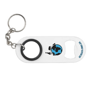 Porte-clé Décapsuleur Ouverture de bouteille en acier inoxydable