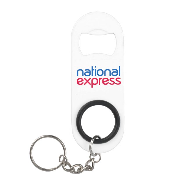 Porte-clé Décapsuleur Ouverture de la bouteille d'Express nationale (Devant)
