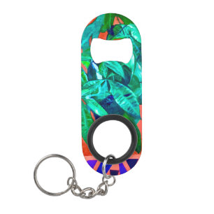 Porte-clé Décapsuleur Ouverture mini bouteille Arbre Argent avec Porte -