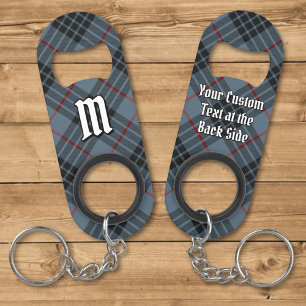 Porte-clé Décapsuleur Ouvre-bouteille porte-clés Clan MacKay Blue Tartan