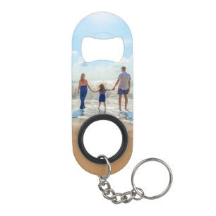 Porte-clé Décapsuleur Ouvre-bouteille porte-clés personnalisé avec photo