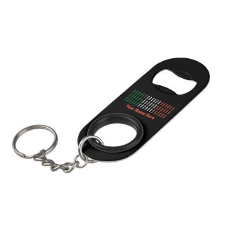 Porte-clé Décapsuleur Ouvreur de bouteille italien personnalisable de