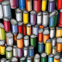 Paint peut thème ouvre-bouteille