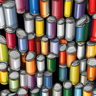 Porte-clé Décapsuleur Paint peut thème ouvre-bouteille