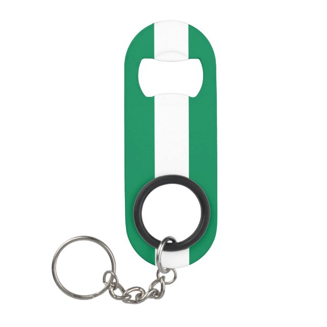 Porte-clé Décapsuleur Patriotic national nigérian (Devant)