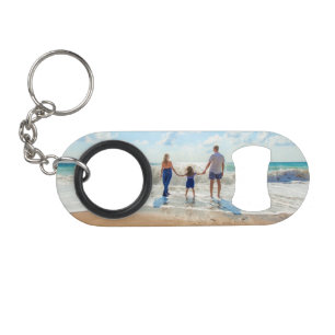Porte-clé Décapsuleur Photo personnalisée - Votre propre design - Été - 