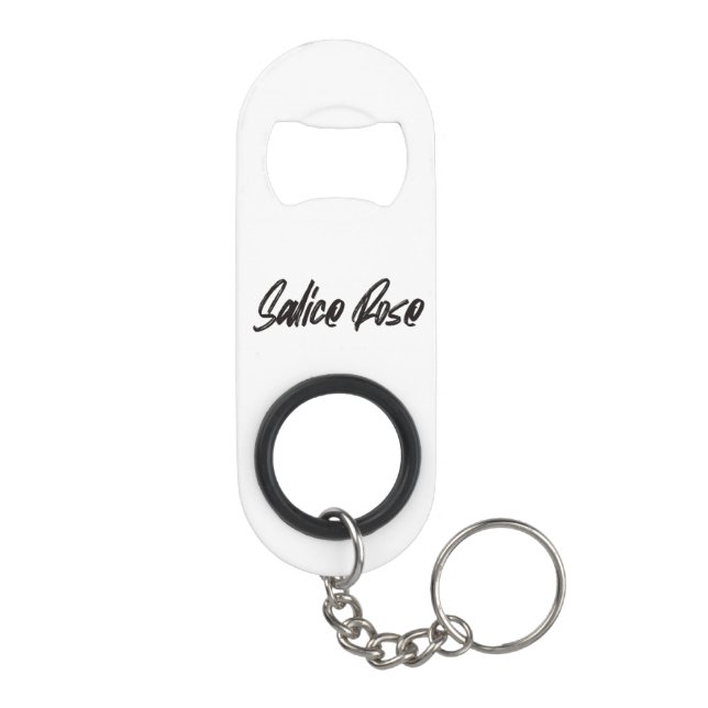 Porte-clé Décapsuleur Porte - clé Rose de salice (Dos)
